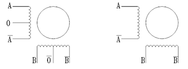 直流減速步進電機的繞線圖